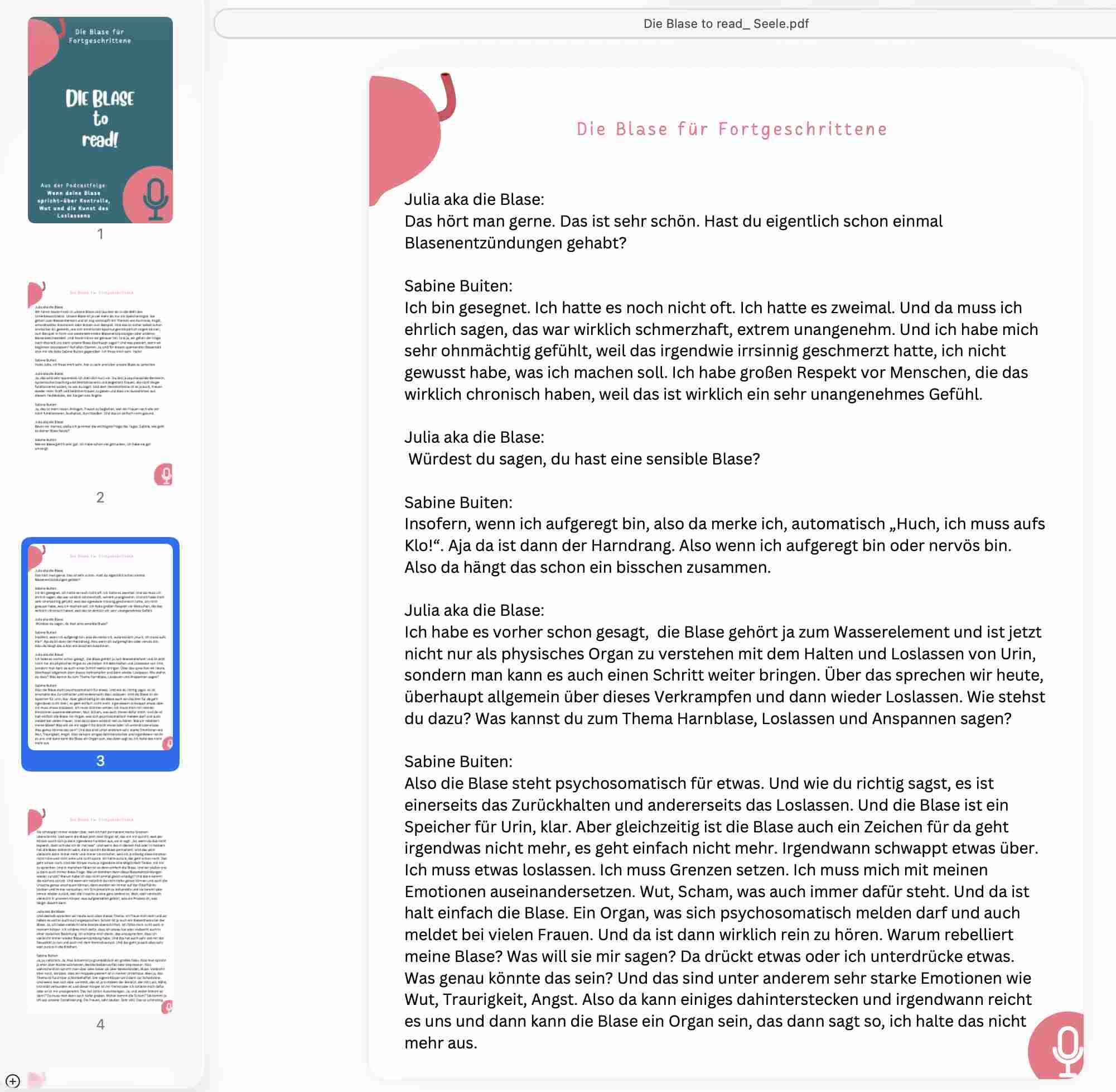 Ausschnitt Die Blase to read-2 Ansicht 2 Histamin